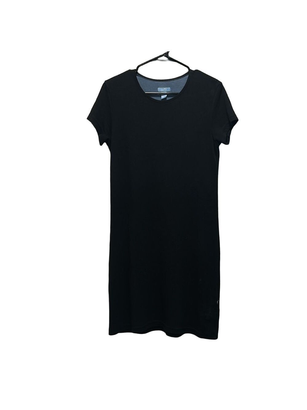 Horny Toad Black Short Sleeve Crew Neck Knit T-Shirt Dress Size Small